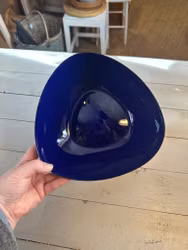 Emaljerad skål stor modell Kockums Arne Erkers