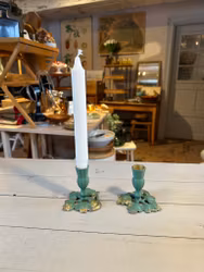 Ljusstakare, par, Stjärnmetall