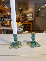 Ljusstakare, par, Stjärnmetall