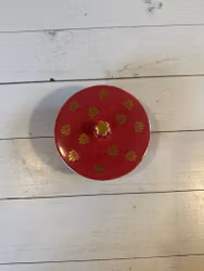 Ask med lock Röd Rubin Gefle