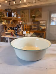 Stort emaljerat fat Kockums