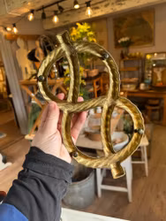 Underlägg mässing nr1