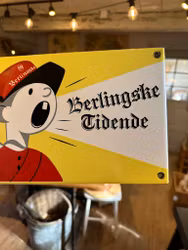 Skylt Berlingske Tidende