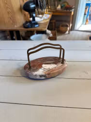 Brevställ/servettställ i sten