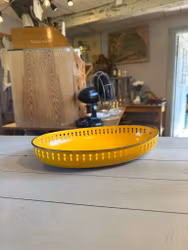 Plåtskål gul