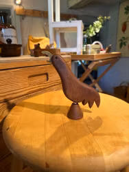 Öppnare/korkskruv teak