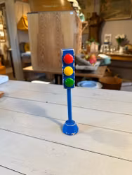 Trafikljus i trä