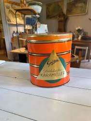 Plåtburk Göta Delikata Karameller