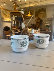 Grön Anna kruka/skål (säljes styckvis)