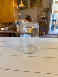 Glasburk/behållare