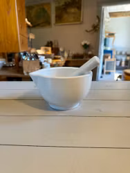Mortel med stöt