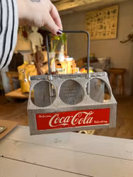Flaskhållare Coca-Cola