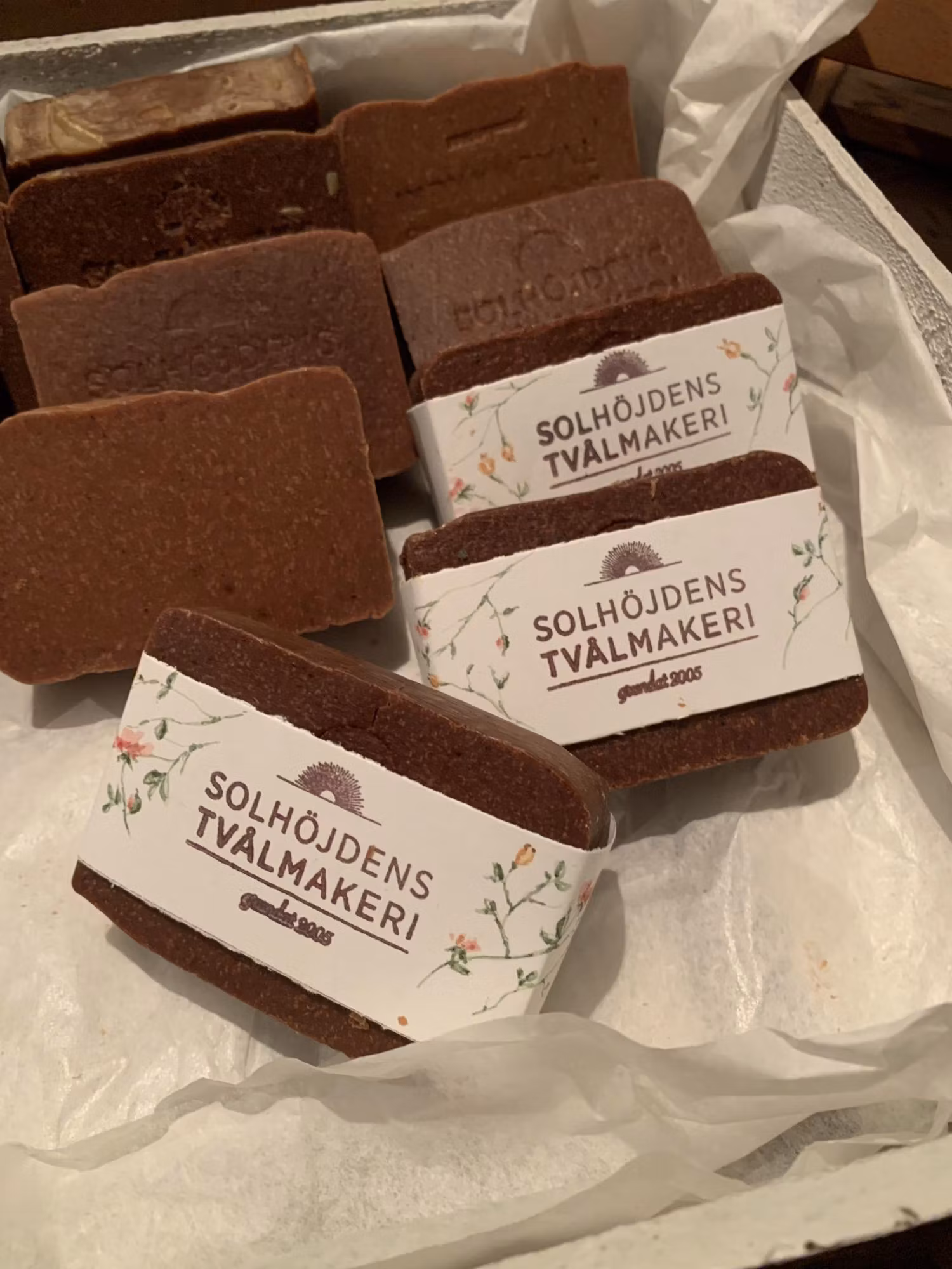 Tänk en tvål av Nyponros!