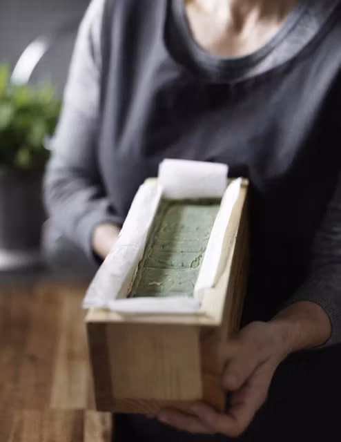 Julförsäljning på Solhöjdens tvålmakeri