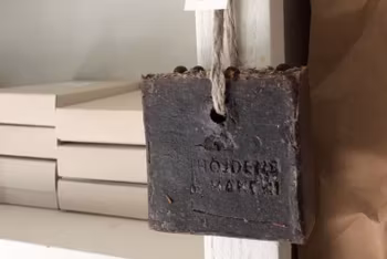 Soap-on-a-rope Handgjord ekologisk Lavendeltvål