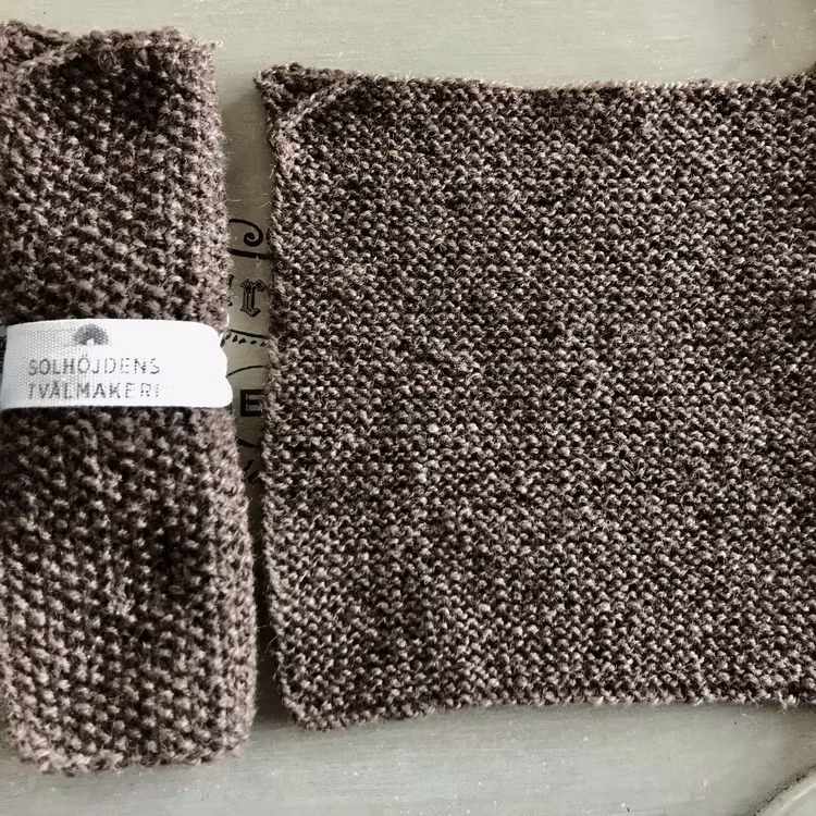 Tvättlapp i ull från Solhöjdens Tvålmakeri