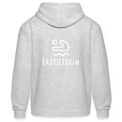 Cotton hoodie grey for men