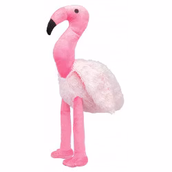 Flamingo i plysch