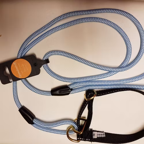 Repkoppel med ställbart halsband