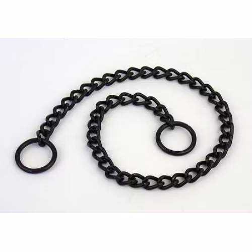 Dressyrhalsband svart länk