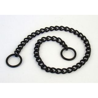 Dressyrhalsband svart länk