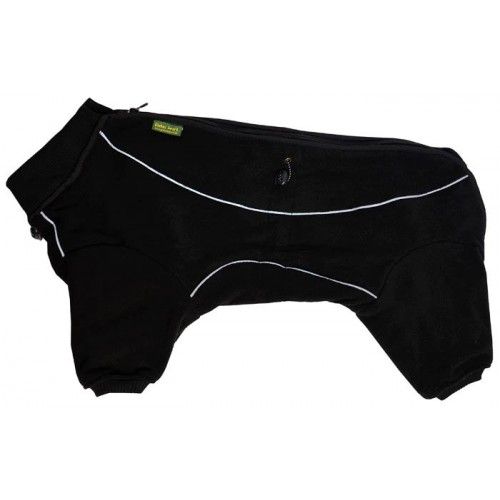 Fleeceoverall Svart
