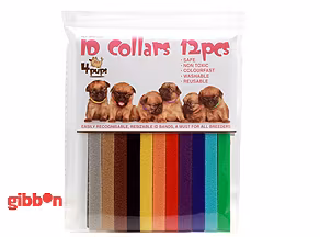 HALSBAND ID FÖR VALP 12-PACK