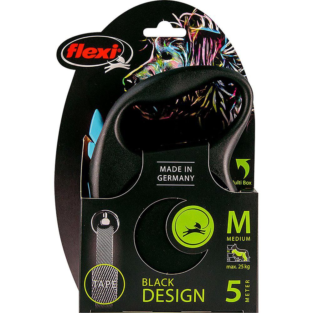 Flexi Koppel Black Design M 5m Band