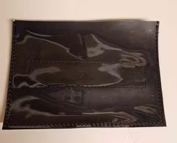 Nummerlapps ficka med kardborre