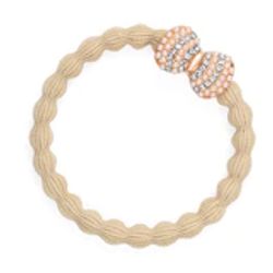 Hårsnodd Bow Med Bling