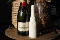 Champagneflaska Ljus