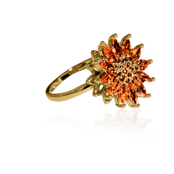 QUEEN BI - STAR GUIDANCE RING Orange
