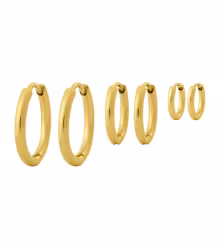 Triple Pair Hoops