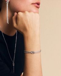 Tinsel Festive Bracelet Silver