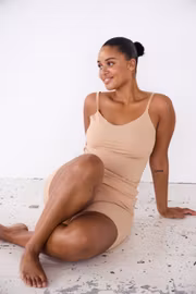 IASiv singlet linne beige