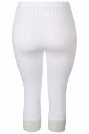 Malus leggings spets vit