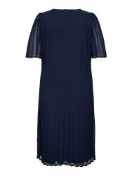 Carcelin klänning marin Plussize