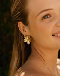 Jasmine Studs L Guld