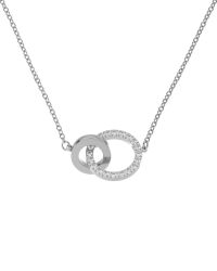 Eternal Orbit Necklace Silver
