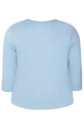Agar bolero blå Plussize