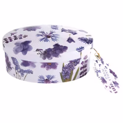 Lila blomster vaniljfudge 120g