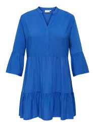 Carmiluna klänning marin Plussize