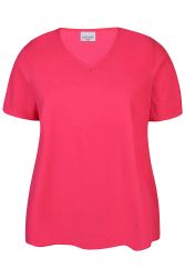 Amin blus röd Plussize
