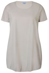 Amin klänning beige Plussize