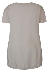Amin klänning beige Plussize