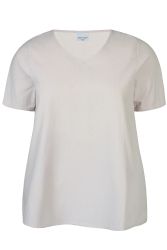Amin blus beige Plussize