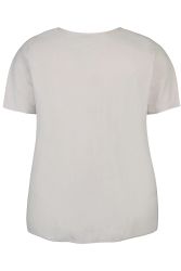 Amin blus beige Plussize