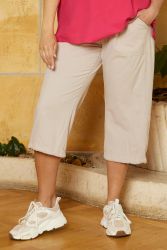 Amin byxor beige Plussize