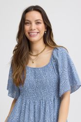 SBAlexa batic dress blå