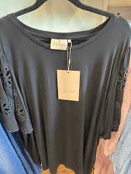 WA-STELLA 39 blus svart Plussize